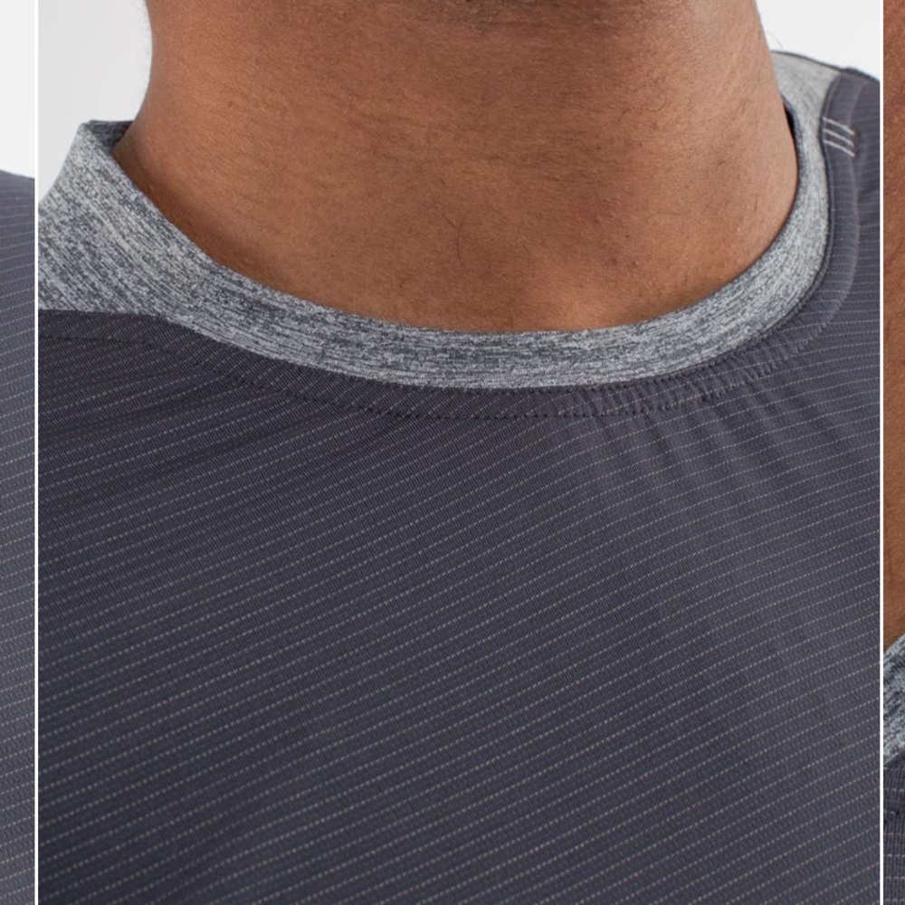 Lululemon Bolt Tech Short Sleev Tee in Dark Slate - Picture 4 of 11